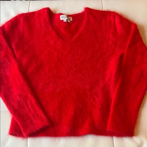Vintage Belldini Angora and Rabbit Hair sweater, size large - Picture 1 of 5